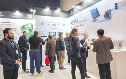 上海晶珩和树莓派的工业树莓派之旅：ew2025 德国展第二天！